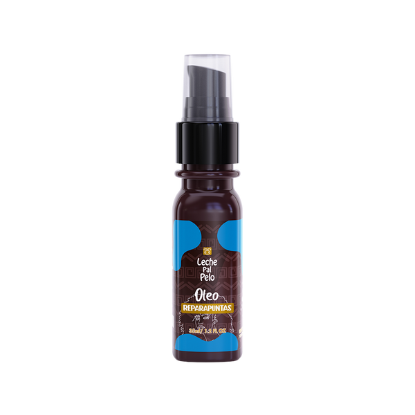 Aceite para el cabello - reparador de puntas de leche pal pelo