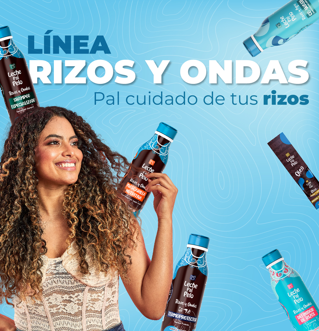 Línea Rizos y Ondas – Leche pal Pelo