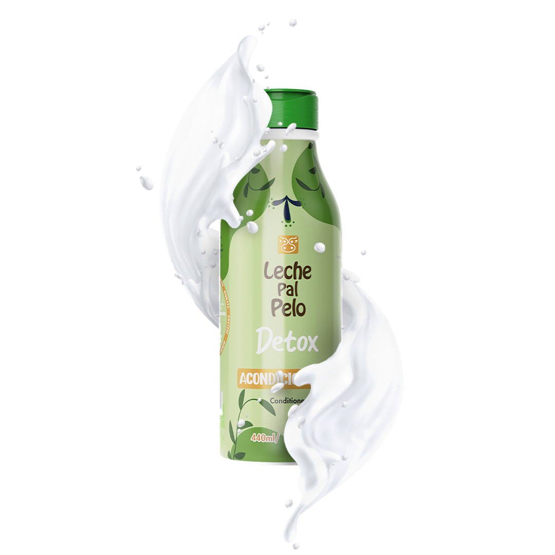 Acondicionador Detox de Leche Pal Pelo: Hidratación y suavidad con ingredientes naturales para un cabello brillante y manejable