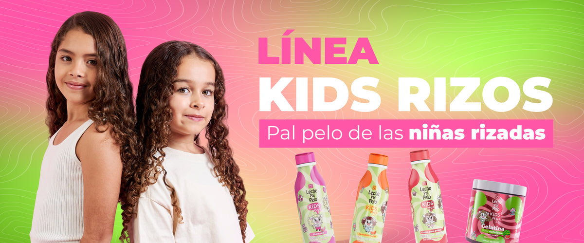 Línea Kids Rizos – Leche pal Pelo