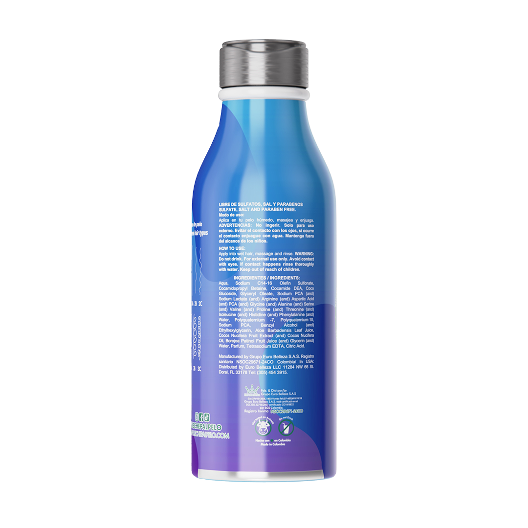 Shampoo hidratante para cabello seco Regenerador Intenso – Leche pal Pelo