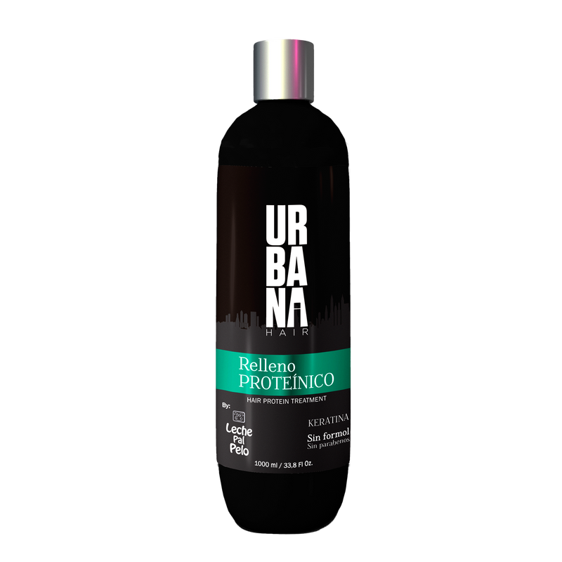 Proteína para el cabello de 1 litro: Tratamiento capilar de queratina para pelo más liso, suave y protegido, con proteínas y vitamina E
