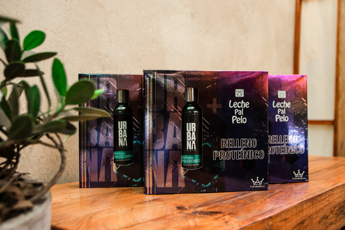 Kit Urbana: Llujo y cuidado en cada detalle de este tratamiento proteico para el cabello